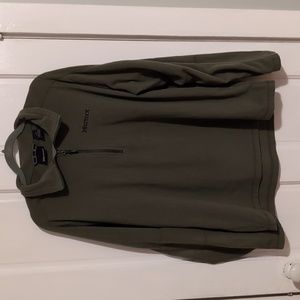 Marmot Green Fleece Pull over